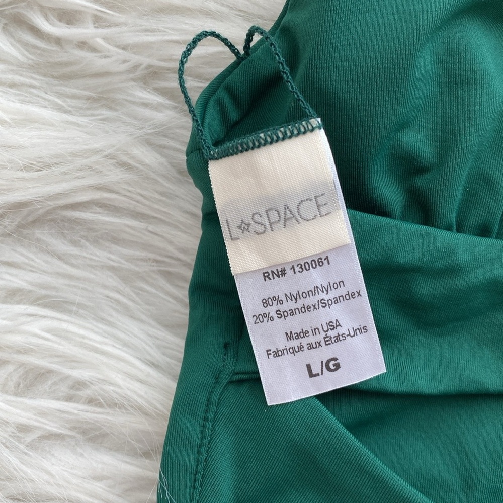 L*Space | Emerald Green Olivia Bikini Top - Picture 11 of 11